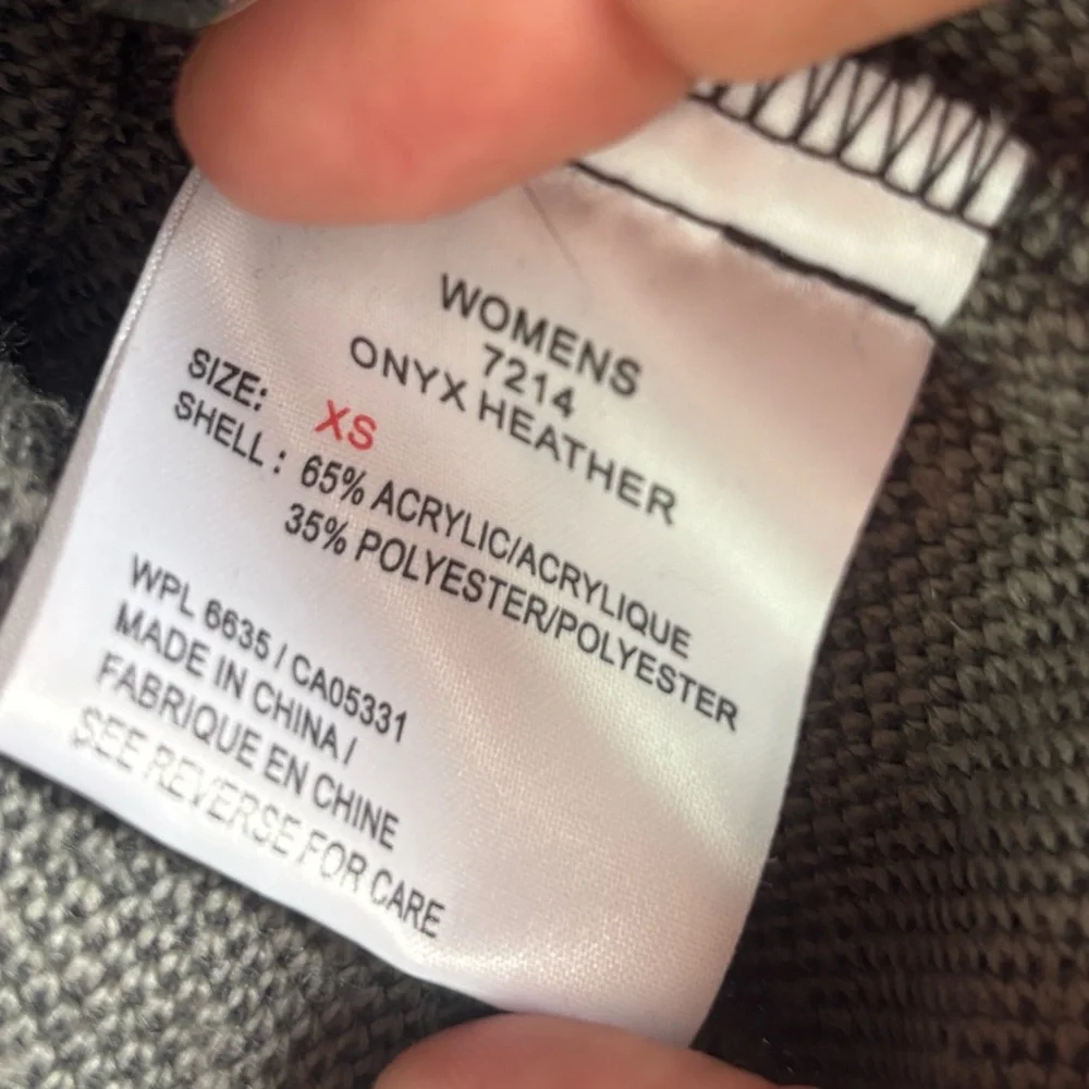 Woolrich Women’s Sherpa Vest Onyx Heather• Dark Grey • Size XS • EUC - Picture 3 of 6